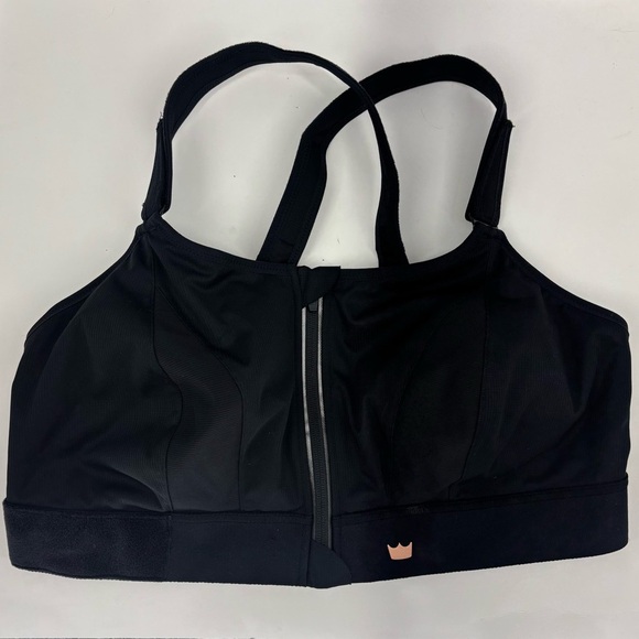 Shefit 4luxe sports bra active black low impact performance plus size - Picture 3 of 9